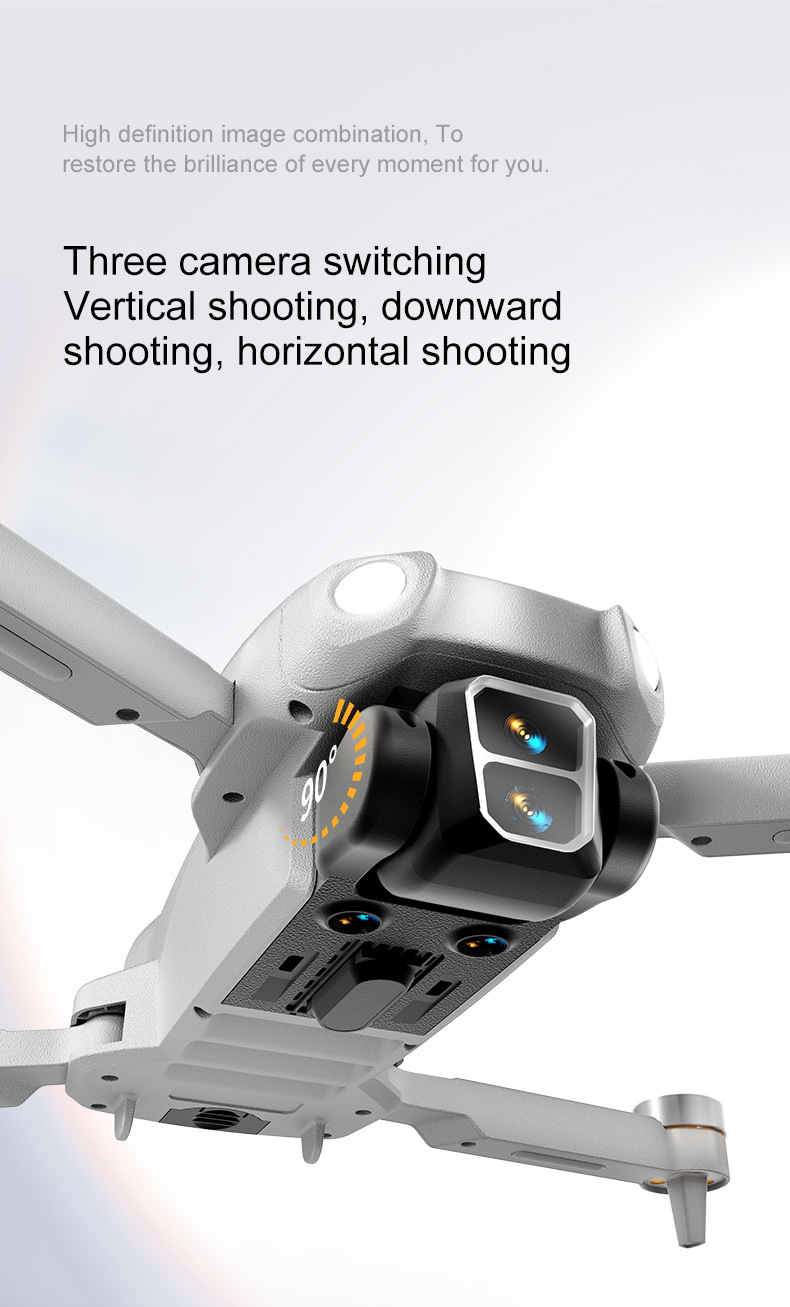 The cross-border new product A888PRO quadcopter is a high-definition aerial photography aircraft with brushless powerful remote control pic 24