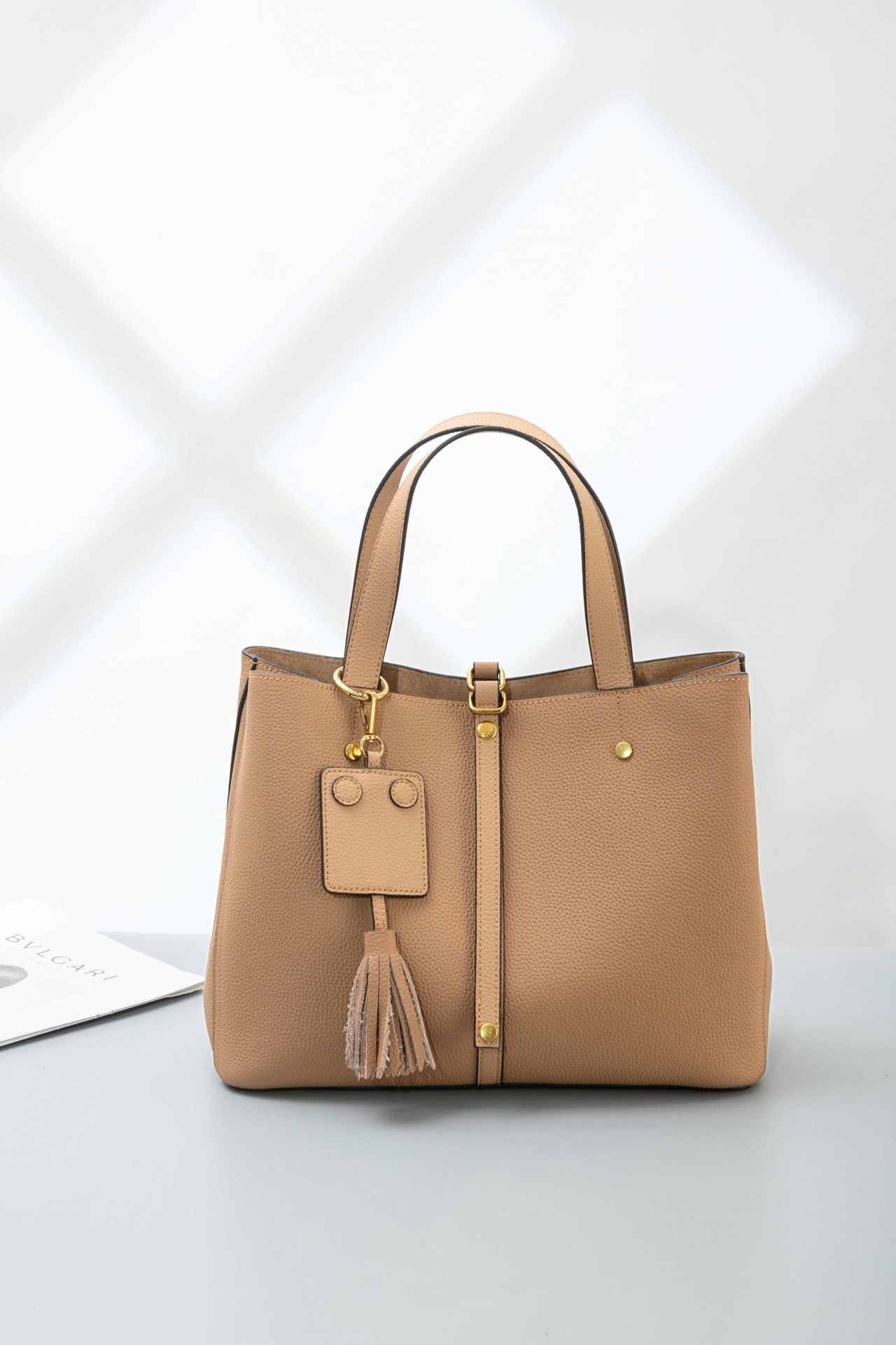 真皮手提包女头层牛皮托特包大容量水桶包真皮女士包包单肩斜挎包详情69