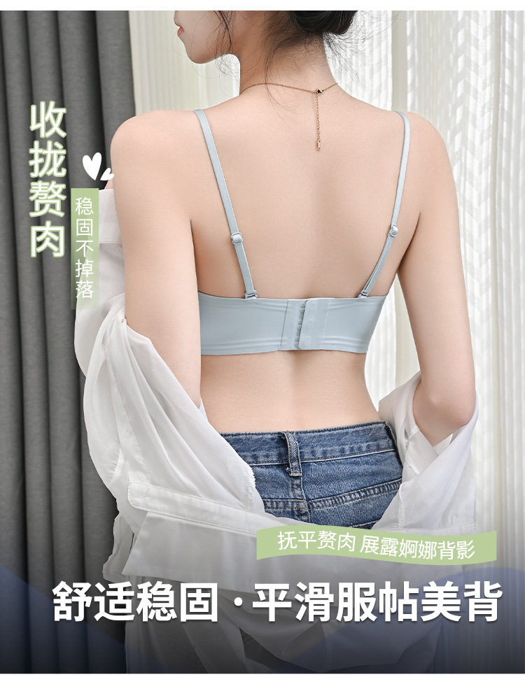 夏季超薄杯无痕内衣女聚拢薄款收副乳防下垂文胸罩可拆卸肩带文胸详情13