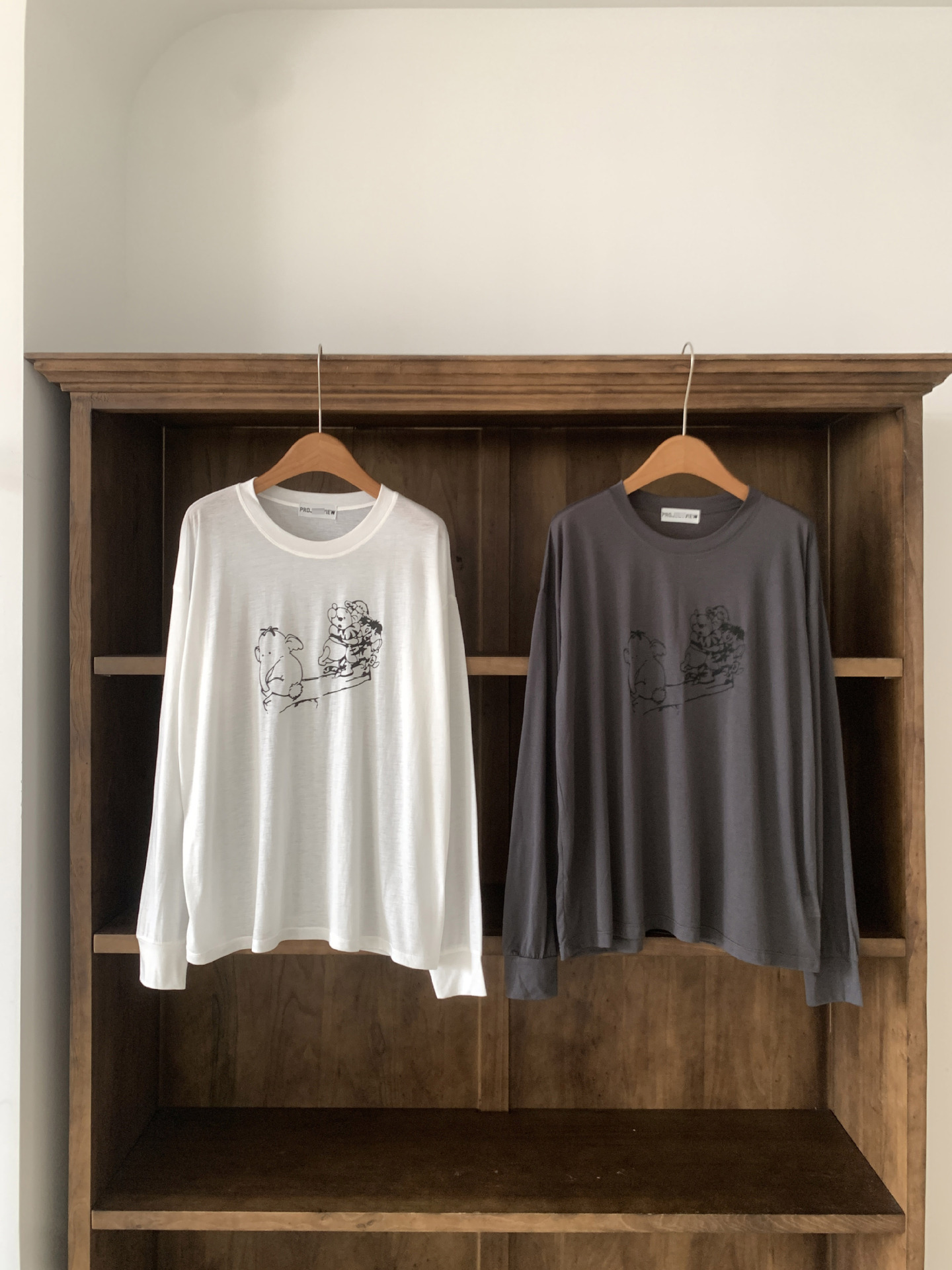 In stock 2025 summer new style, Dongdaemun, South Korea, round-neck super cute cartoon print sun protection long-sleeved T-shirt top for women pic 12