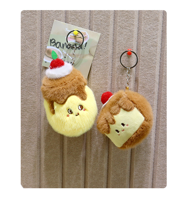【 Yun Guan Gifts 】 Cute French fries, hamburger croissants, plush pendants, wholesale event gifts, dolls, keychains pic 15