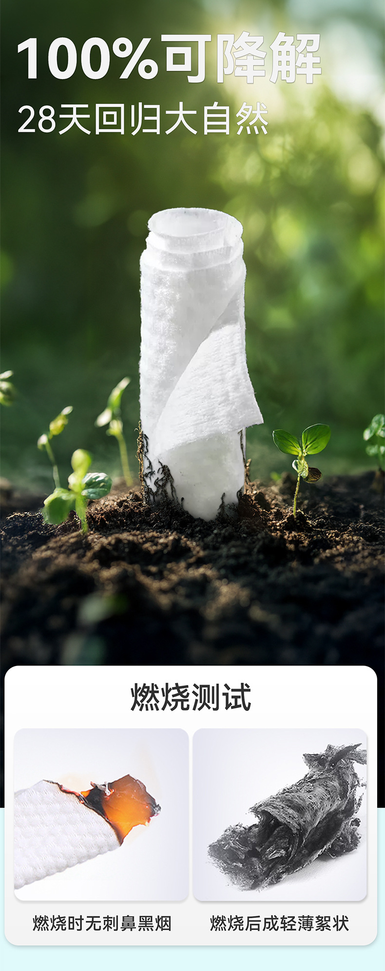 芈奈儿纯棉全棉洗脸巾批发厚款抽式一次性悬挂式抽取式家用洁面巾详情11