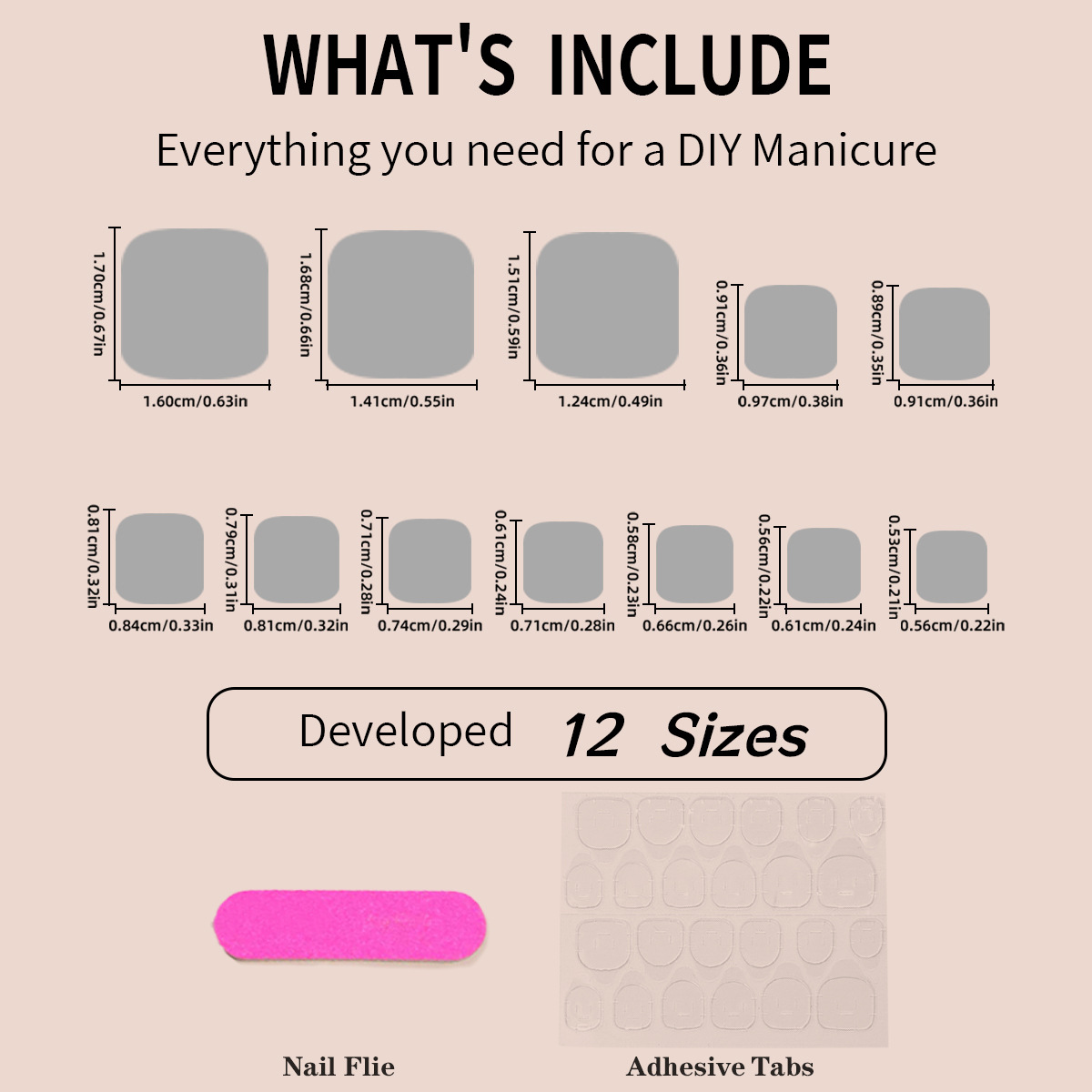 法式脚甲片白边简约粉色假趾甲纯欲风显白外贸穿戴美甲片美容护肤彩妆工具套装详情5