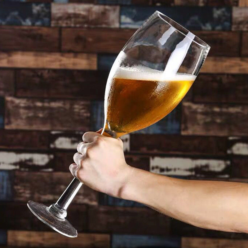 网红超级大号酒杯巨型高脚杯红酒杯大杯子高档新婚礼物家用高颜值详情8