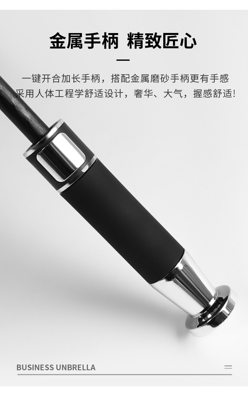 长柄雨伞全自动加固大号商务礼品广告伞批发直杆高尔夫伞定制LOGO详情7