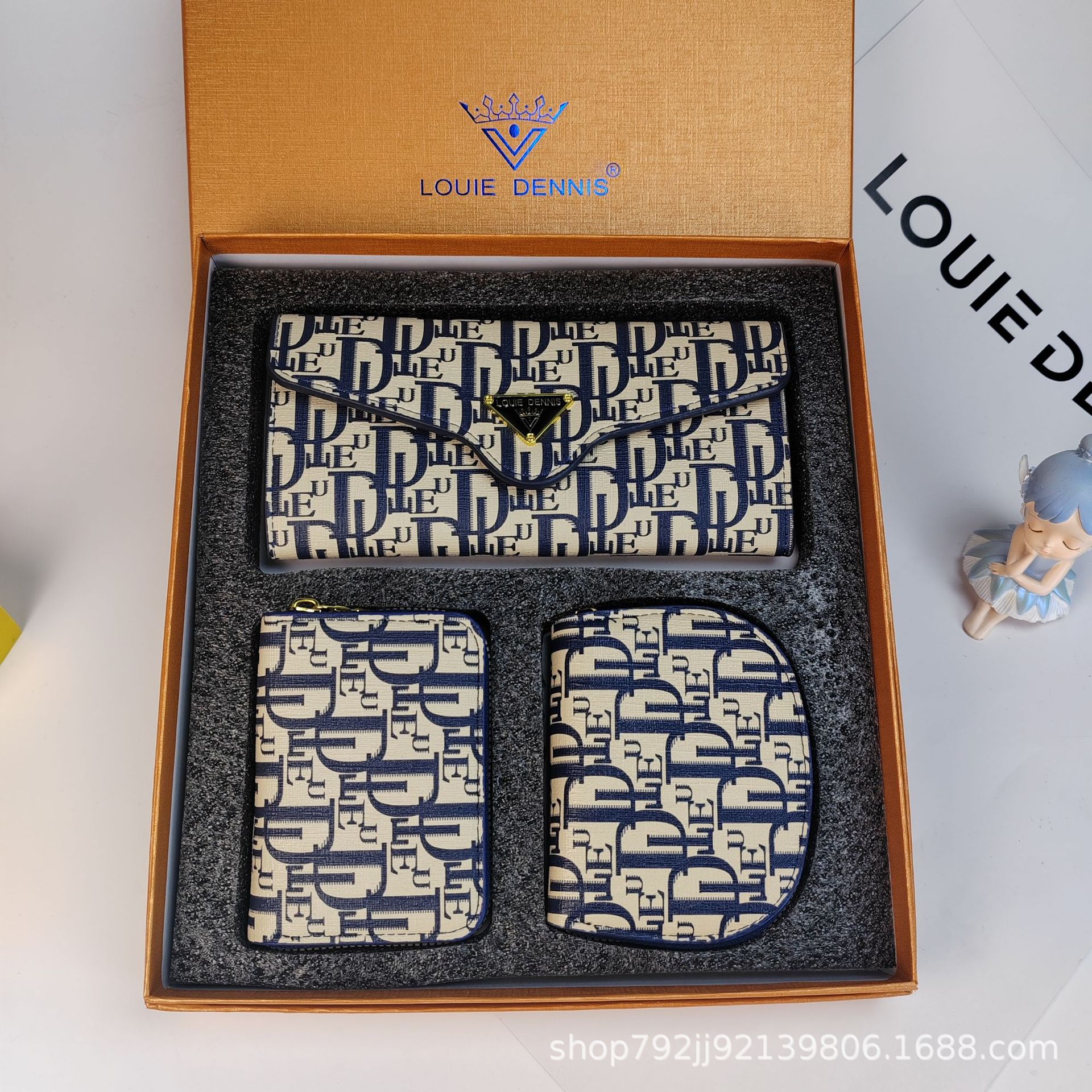 2024新款三件套礼盒装钱夹卡包套盒详情38