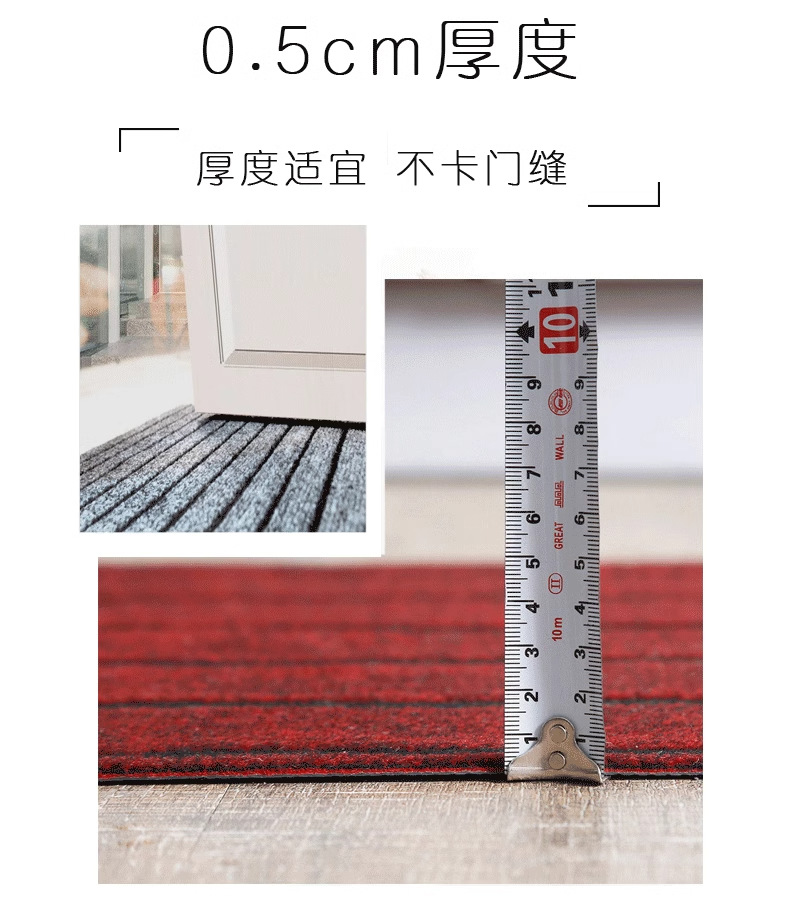 Kitchen floor MATS are anti-slip, oil-proof, erasable and do not require washing. They are household floor absorbent MATS and are specially designed for full coverage pic 9
