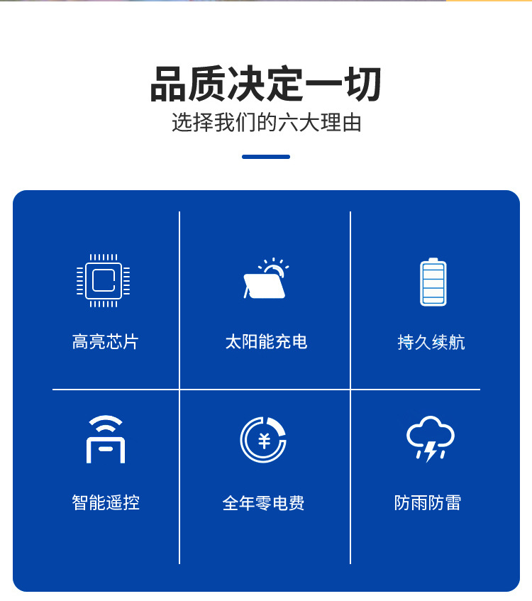 Solarlight新农村LED庭院壁灯户外照明家用工程太阳能路灯亮剑详情5