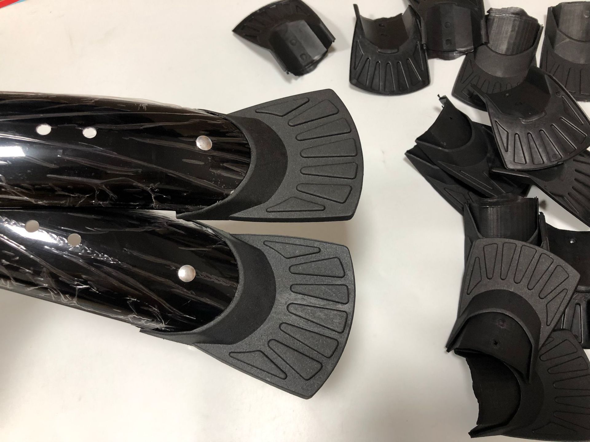 Factory direct sales of bicycle parts plastic mudguards and fishtails, 87 black bicycle rain plate fishtail parts pic 8