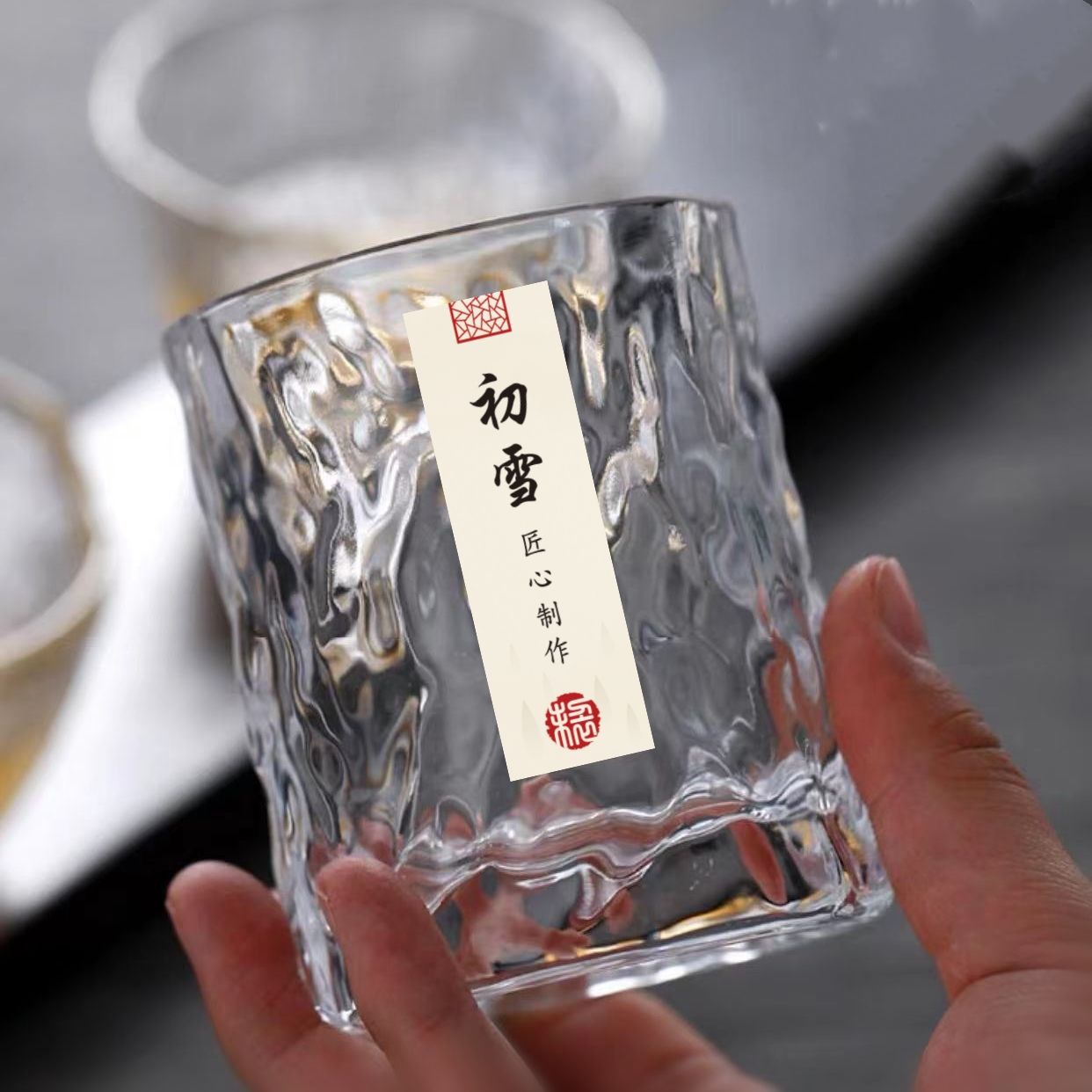 6只装加厚耐热玻璃杯家用透明喝水杯泡茶杯牛奶果汁啤酒杯子套装详情1