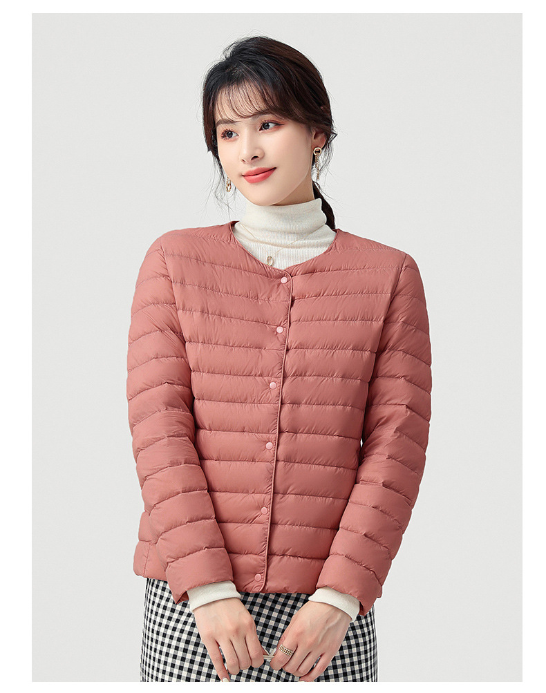 2025跨境新款轻薄羽绒服外套女秋冬羽绒服内胆轻型薄款时尚保暖详情42
