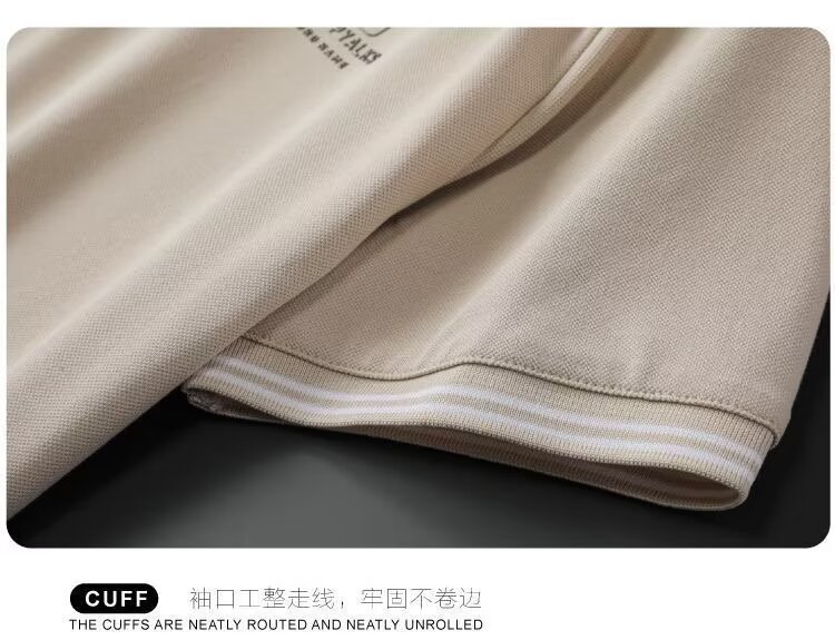 短袖男士T恤Polo打底衫新款夏季男装翻领休闲衬衫T恤男式上衣批发详情25