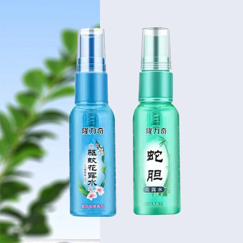 隆力奇驱蚊花露水 喷雾型驱蚊液 户外防蚊液30ml 小瓶便携随批发详情3