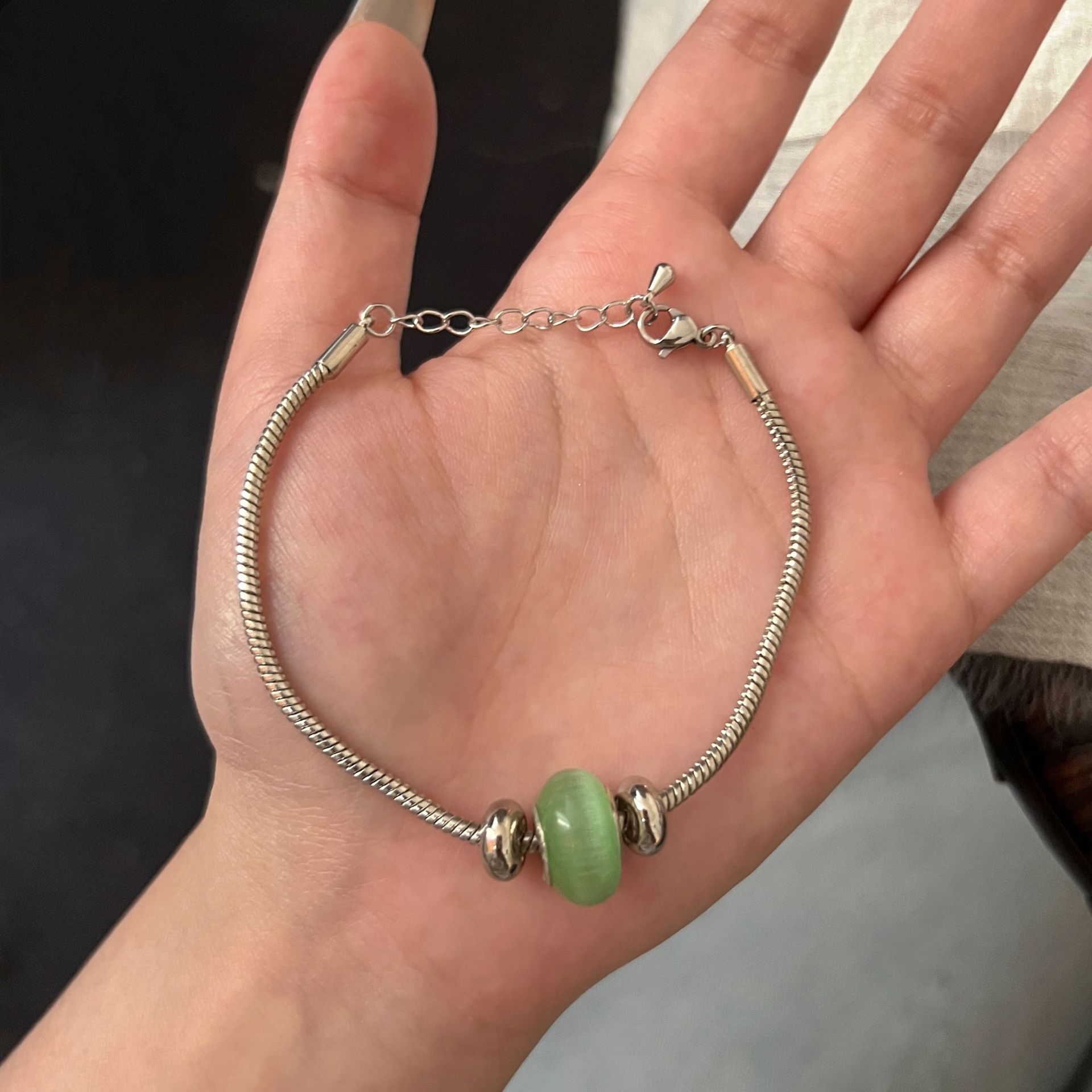 S925银新中式珍珠手链女简约大气高级感小众设计2025新款手饰详情48