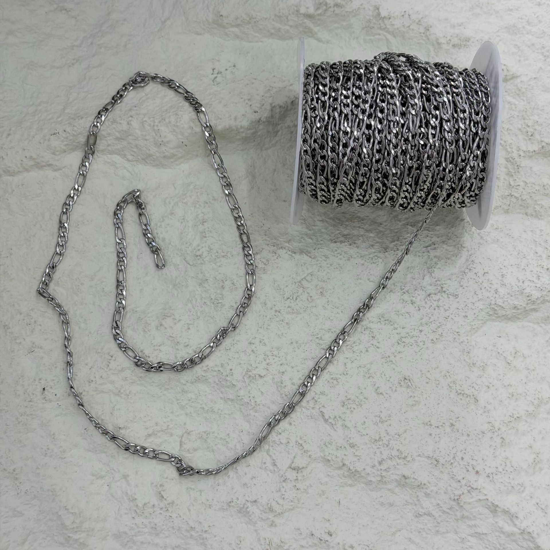NK3:1 аксессуары из нержавеющей стали, свертки diy с ожерельями, браслеты с обнаженными цепочками pic 13