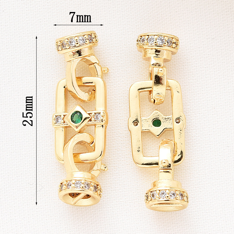 Zhuji pearl necklace buckle 8-shaped buckle, handcrafted end buckle, connecting buckle, mother-and-child buckle, sweater chain, universal buckle, DIY accessories pic 34