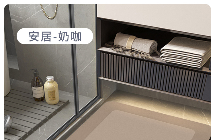 硅藻泥浴室速干地垫卫生间洗手间门口吸水防滑脚垫子厕所防摔地毯详情33