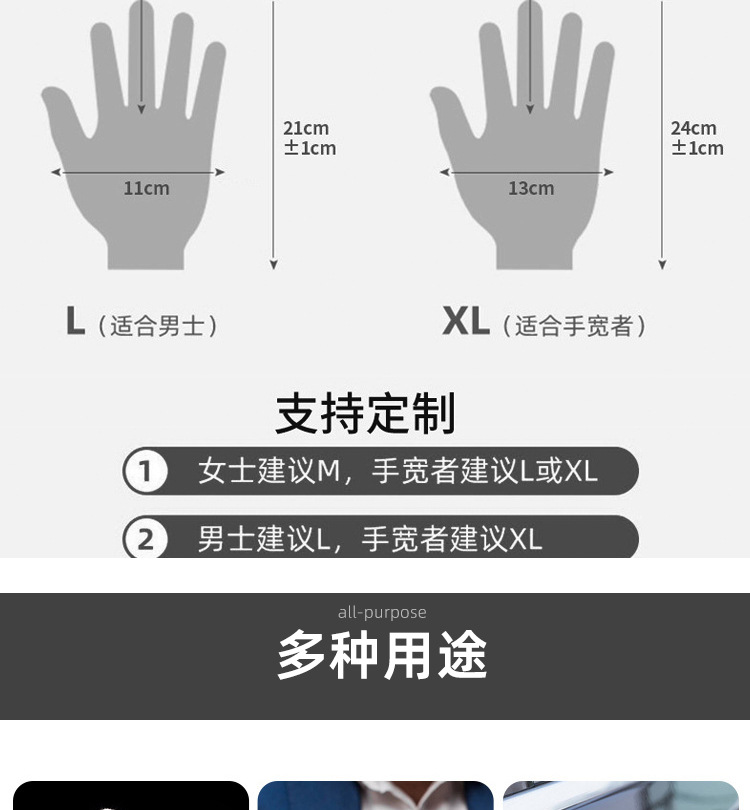 厂家白手套加厚检查文玩礼仪作业手套劳保盘珠纯棉白色园艺棉手套详情10