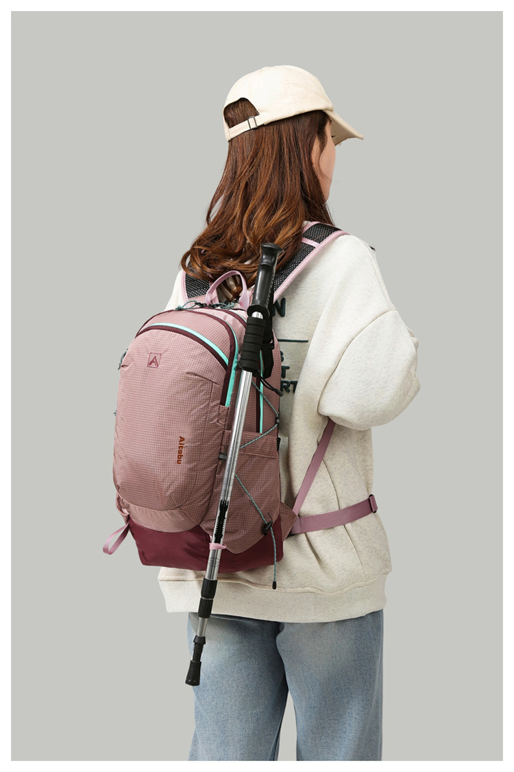 新款户外尼龙双肩包大容量防水休闲旅行背包详情16