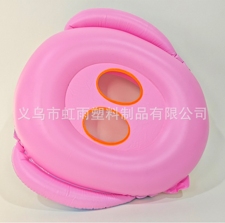 儿童卡通充气游泳圈 带方向盘汽车喇叭艇座圈 婴幼儿戏水泳圈详情10