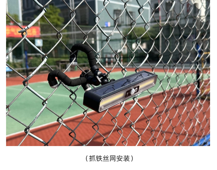 Cross-border solar lamps, waterproof solar octopus lamps, outdoor solar clip lamps, sensor lamps, wall lamps, street lamps pic 7