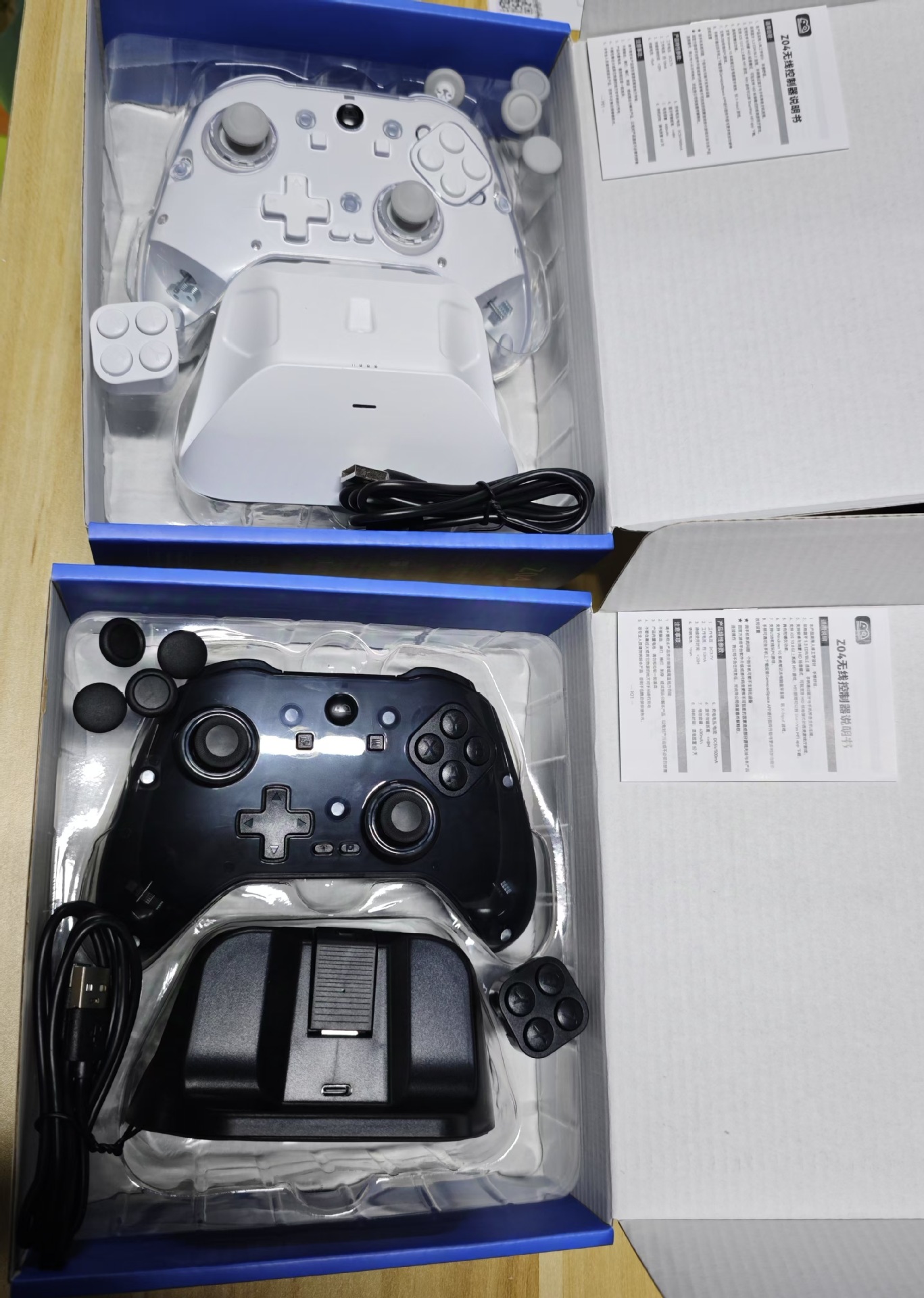 Z04无线蓝牙手柄充电底座磁吸面壳游戏手柄霍尔扳机安卓iOS电视PC详情2