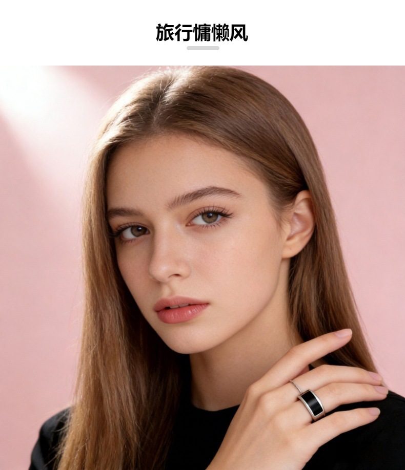 NTAG213 chip NFC smart ring, wearable smart phone device, cross-border European and American smart jewelry pic 4