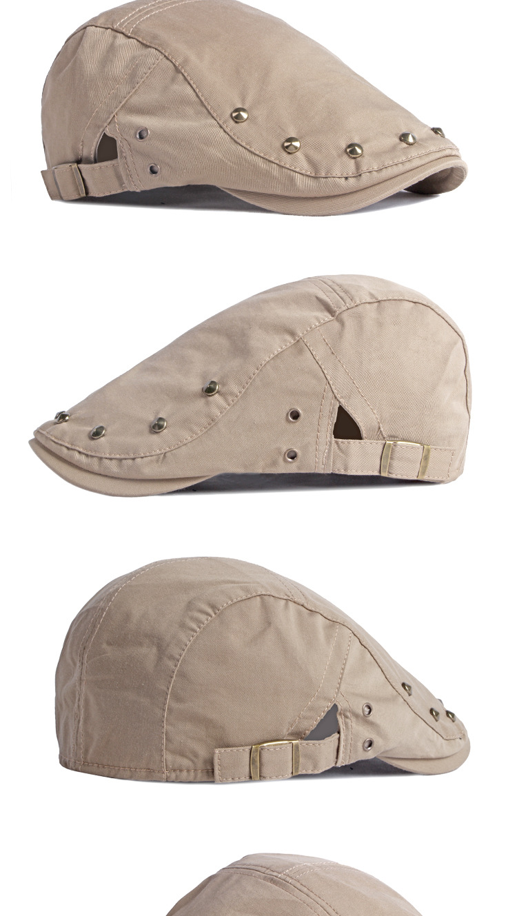 In spring and summer, men wear rivet caps, hip-hop berets, and women wear thin, upside-down, casual, and forward-looking hats. This is a trend among young people pic 28
