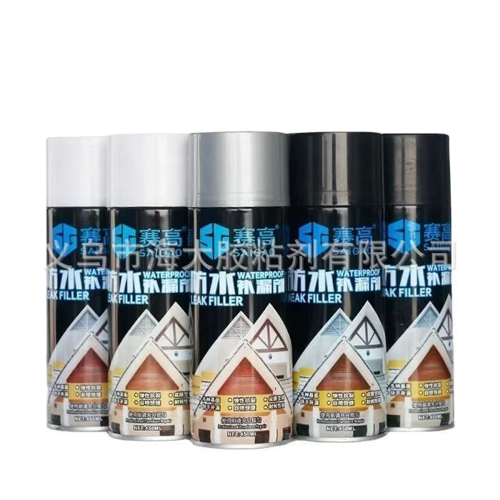 Saigao Waterproofing and Leak Repair Agent: 450ml Self-spray weather-resistant Leak Stopper for Roof cracks and exterior wall gaps pic 4