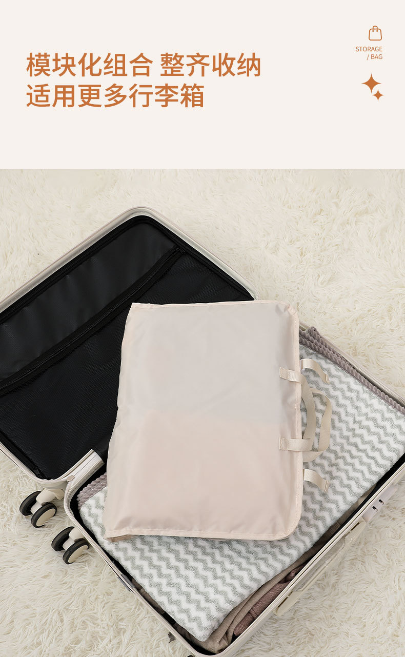 Lazy seven-in-one travel storage bag, luggage storage and organization bag, clothes hanging bag, underwear storage and sorting bag pic 8