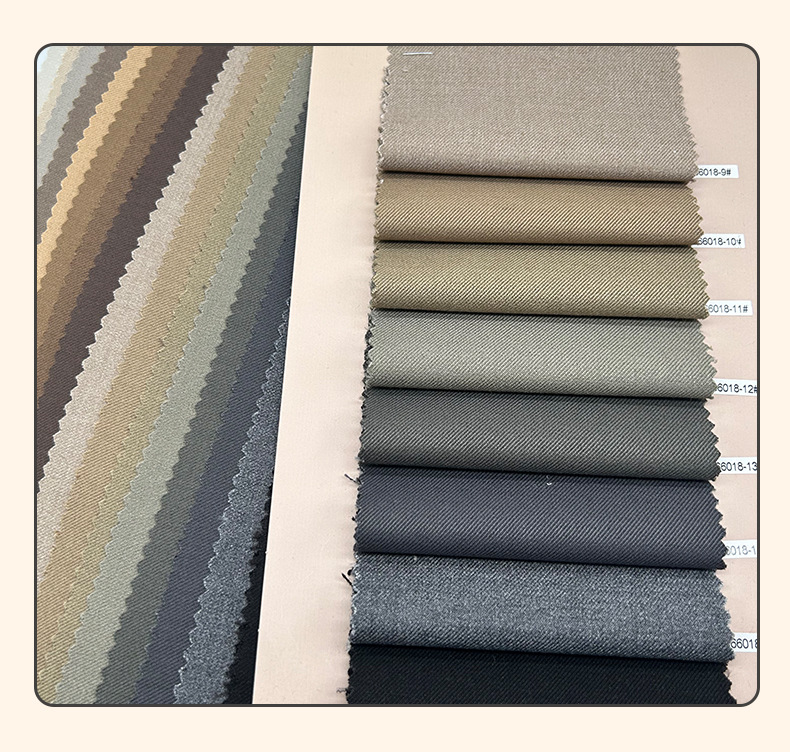 低含毛弹力西服面料布料 修身防皱抗皱透气柔软舒适详情9