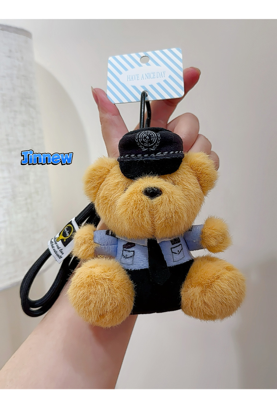 Wholesale of plush elephant pendants, cute schoolbag decorations, keychains and gifts pic 14