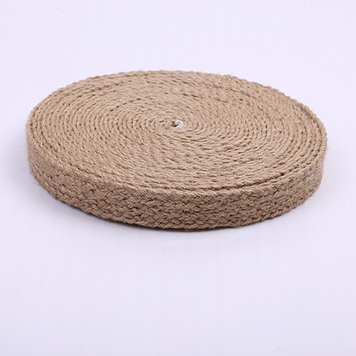 黄麻扁麻绳10米一卷扁麻花边织带绳子diy工艺品服装包边编织麻绳详情2