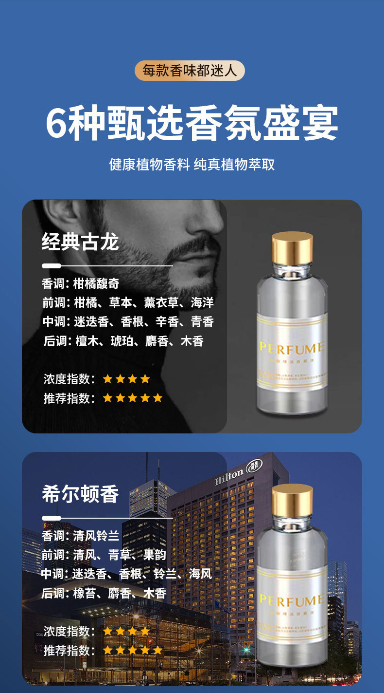 三色星空顶车载香熏喷雾氛围灯智能拾音汽车香水满天星车载香薰详情22