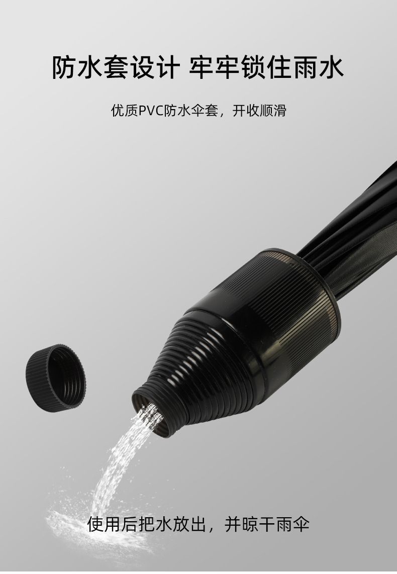 685 waterproof case golf straight-bar umbrella, double large business long-handled umbrella, custom-made bestseller, wholesale in stock pic 39
