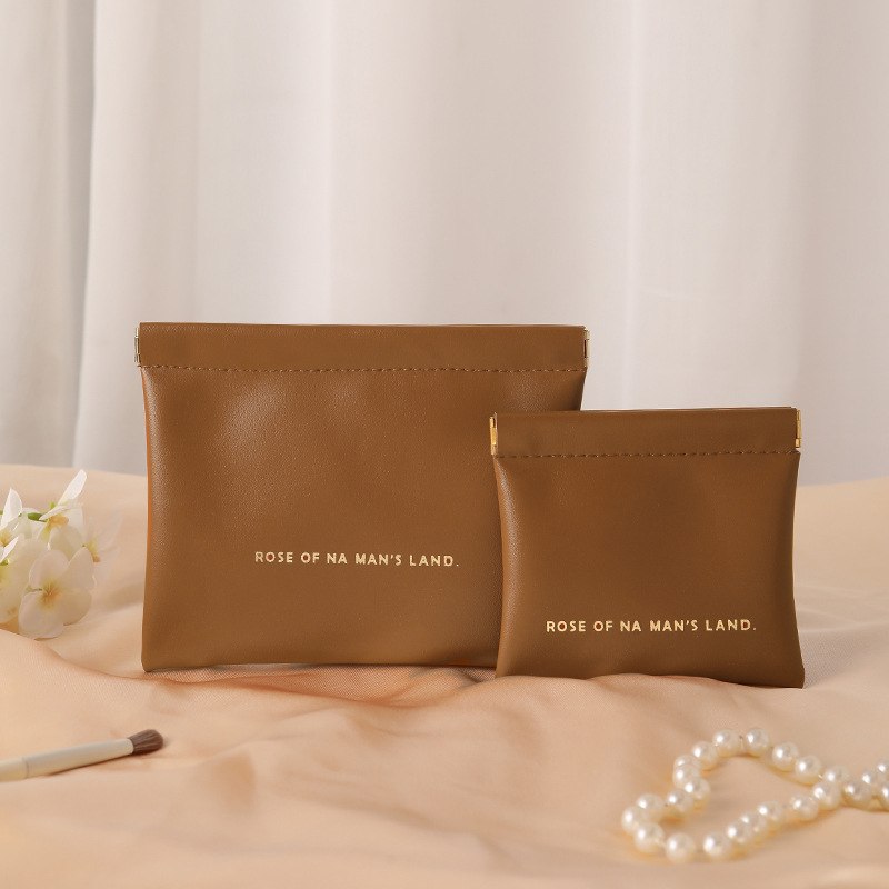 Data cable storage bag, high appearance level, wired earphone pocket, automatic closing spring piece, cosmetic mouth, red envelope wholesale pic 13