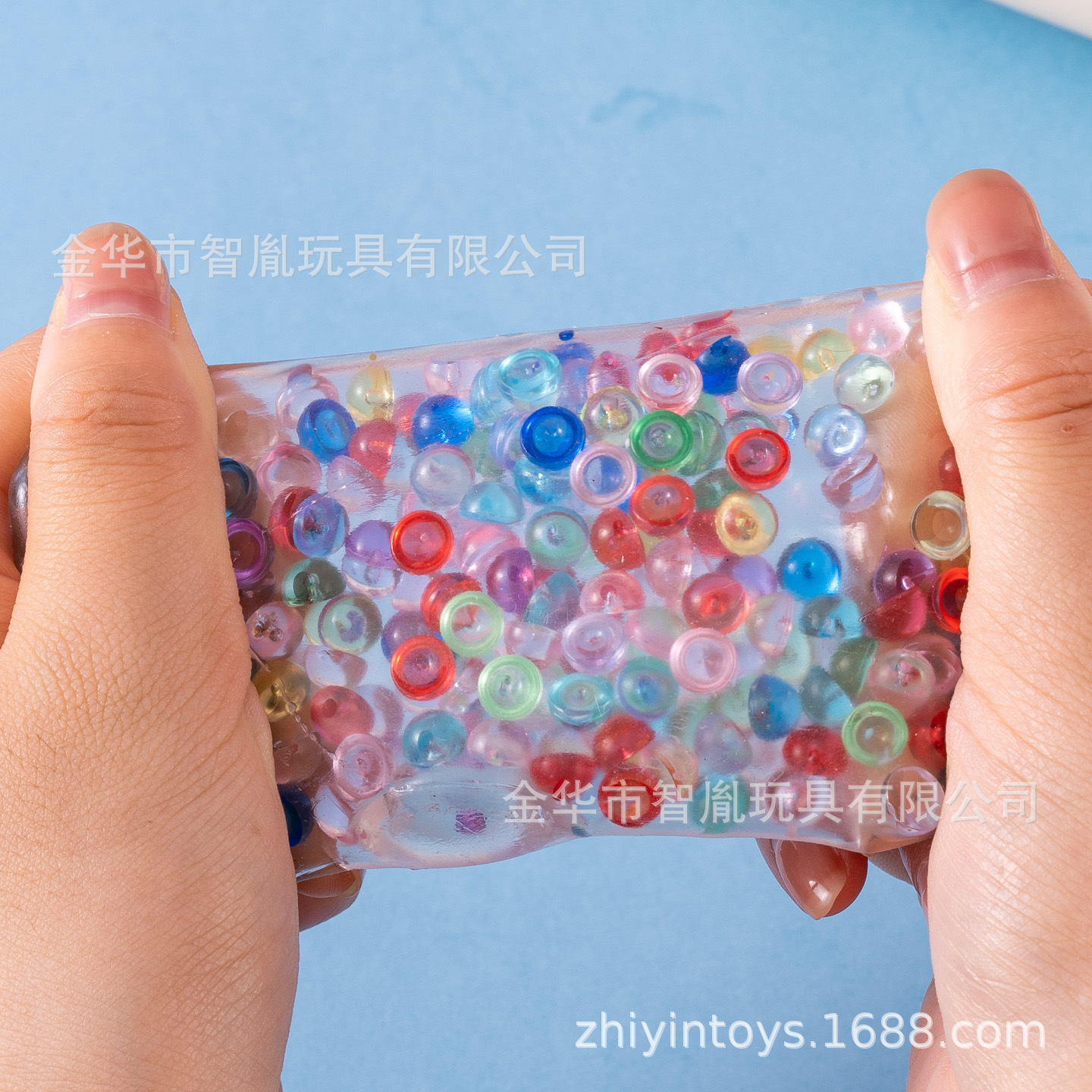 创意高颜值白月光吵吵球捏捏乐解压玩具手作球网红捏捏小礼品批发详情4