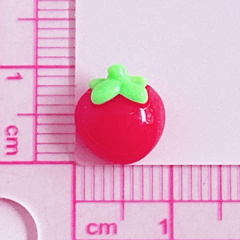 迷你系列萌粒树脂饰品贴可爱卡通果冻潮玩批发草莓蝴蝶结云朵详情17