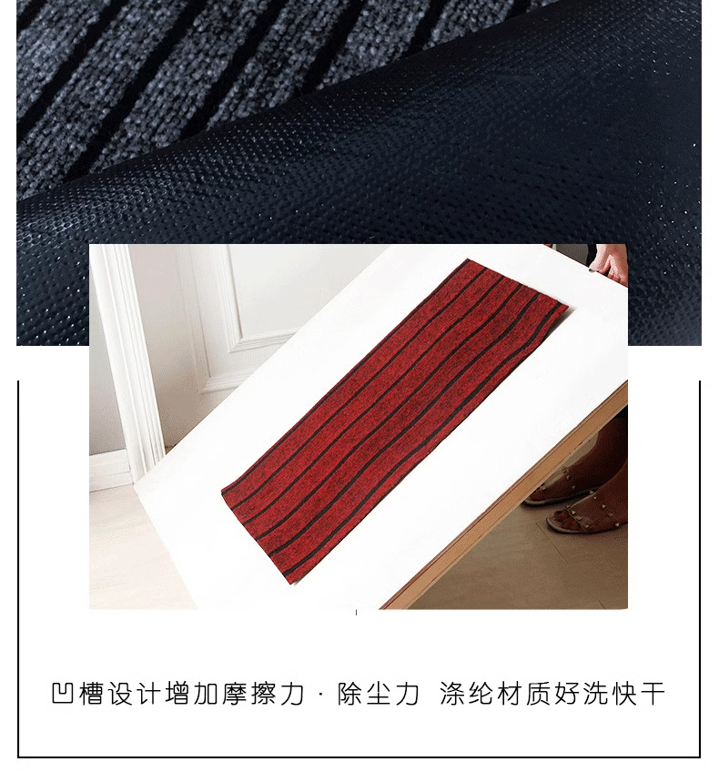 Kitchen floor MATS are anti-slip, oil-proof, erasable and do not require washing. They are household floor absorbent MATS and are specially designed for full coverage pic 6