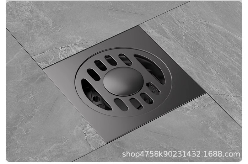 不锈钢密封防臭地漏卫生间下水道地漏厨房浴室洗衣机排水方形地漏详情29