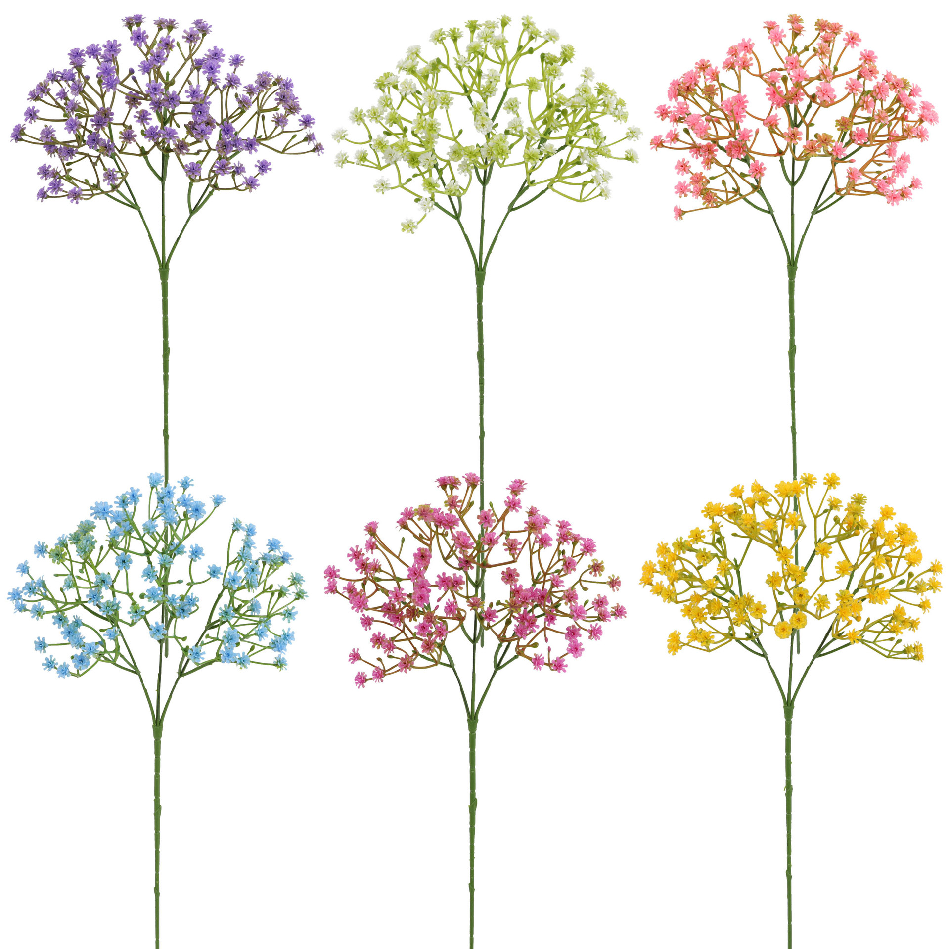 满天星仿真花束婚庆家居装饰室内酒店插花摆件办公文化仿真园艺花艺礼盒详情9