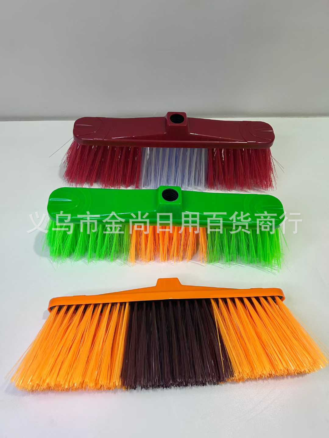 Bathroom tile hard-bristled broom, floor brush, bathroom floor brush, kitchen and outdoor multi-functional poleless cleaning broom head pic 3