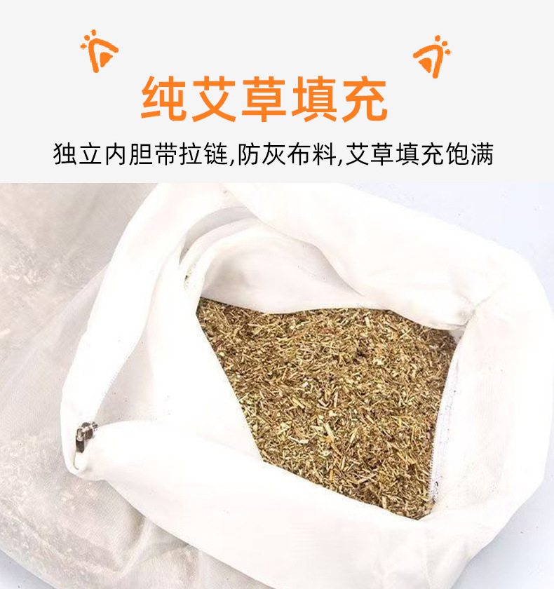 猫耳朵荞麦枕抖快同款荞麦壳艾草枕学生午休老粗布纯棉单人护颈枕详情9
