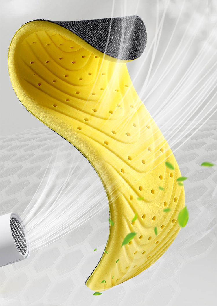 The insoles are 7A grade antibacterial, deodorizing, breathable, sweat-absorbing, highly elastic, shock-absorbing, and are thin for casual running, basketball and badminton pic 13
