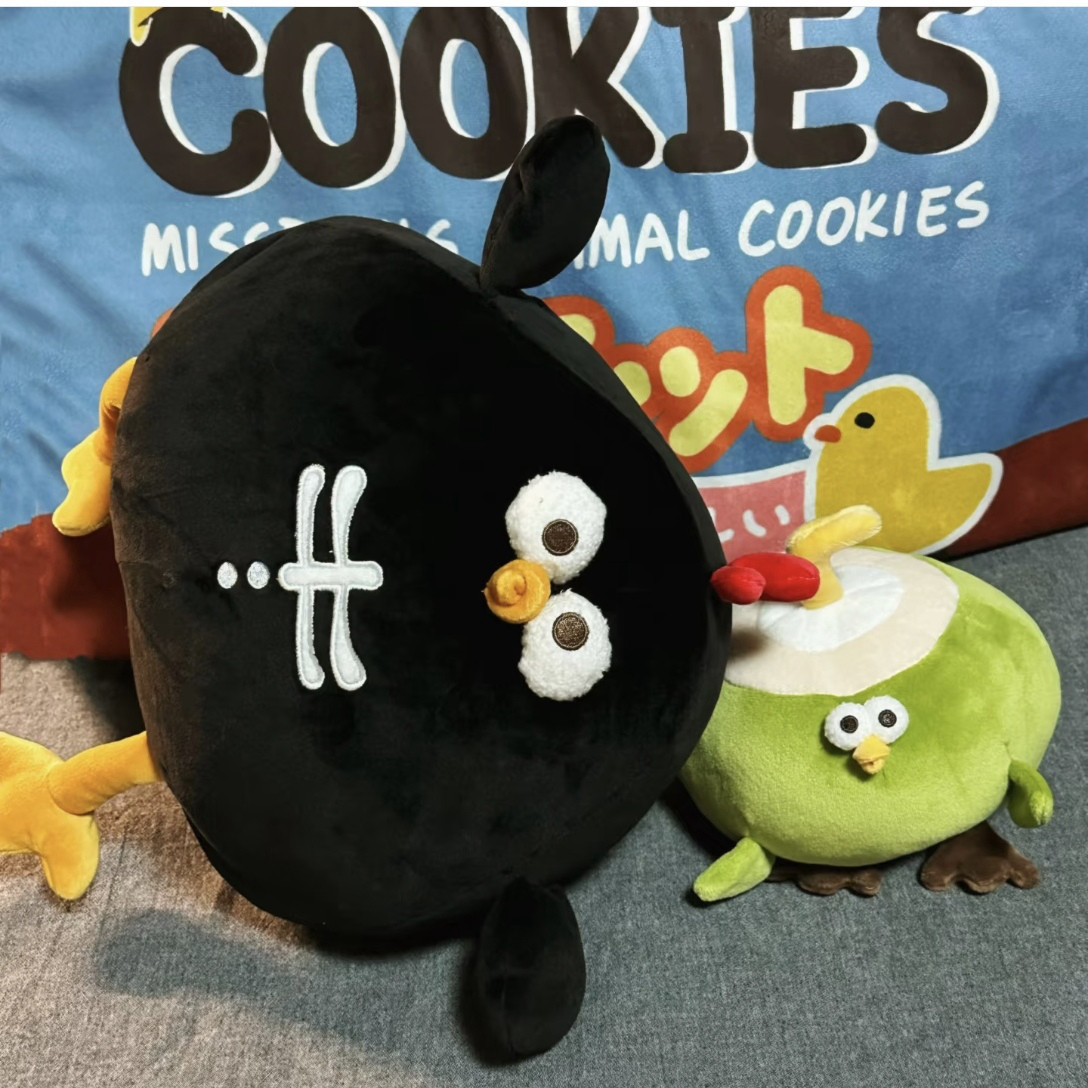 Fun hamburger chicken, stuffed pillow, sandwich chicken doll, funny plush toy, home sofa, personalized decoration pic 9