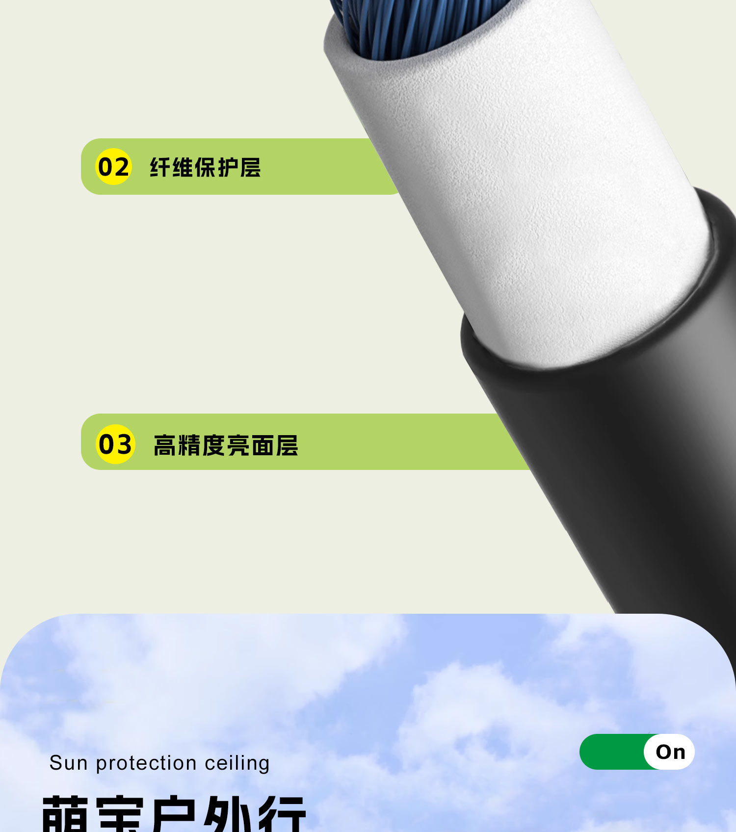 户外可折叠营地车露营车小拖车野餐车便携式郊游野营手拉杆小推车详情13