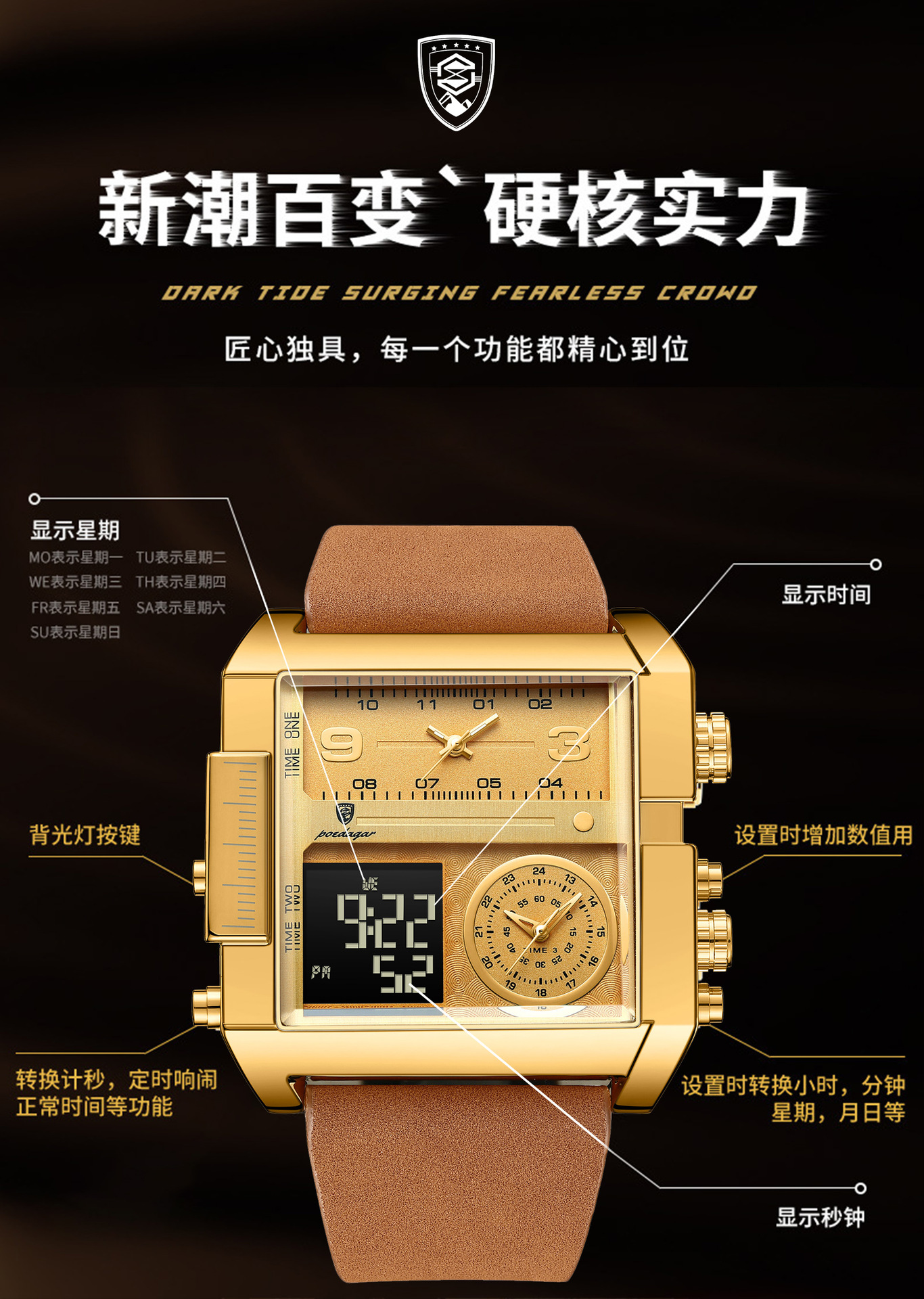 瑞士品牌新款电子表双显示时尚防水石英腕表直播外贸爆款一件代发详情9