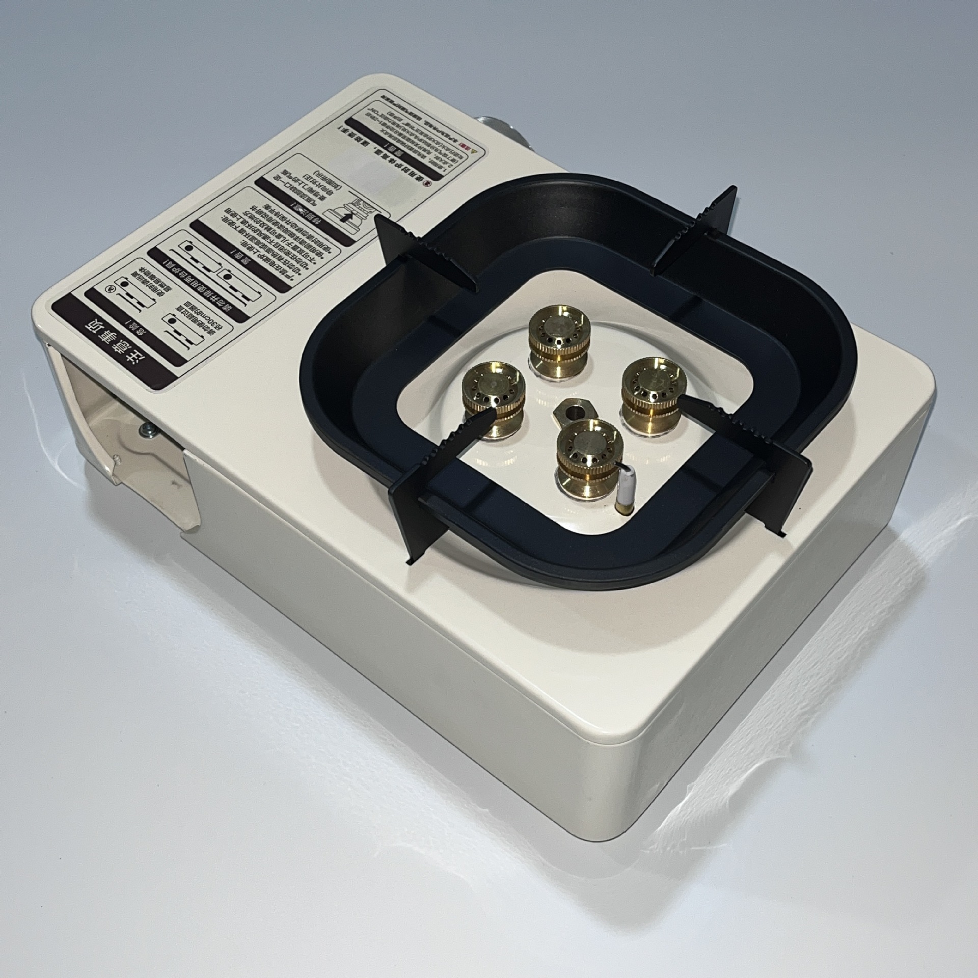 定制户外卡式炉四头便携式卡斯火锅野外烧烤炉具煤气燃气灶瓦斯炉详情11