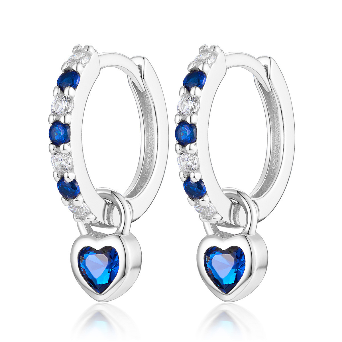 Amazon's best-selling new pink heart-shaped earrings, high-end ear rings, cross-border niche design, cute earrings for women pic 37