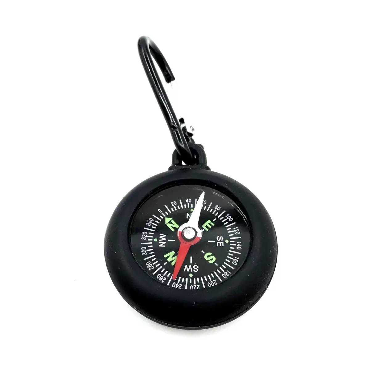 厂家供应新款挂扣配件指南针带扣橡胶彩色硅胶材质指南针详情8